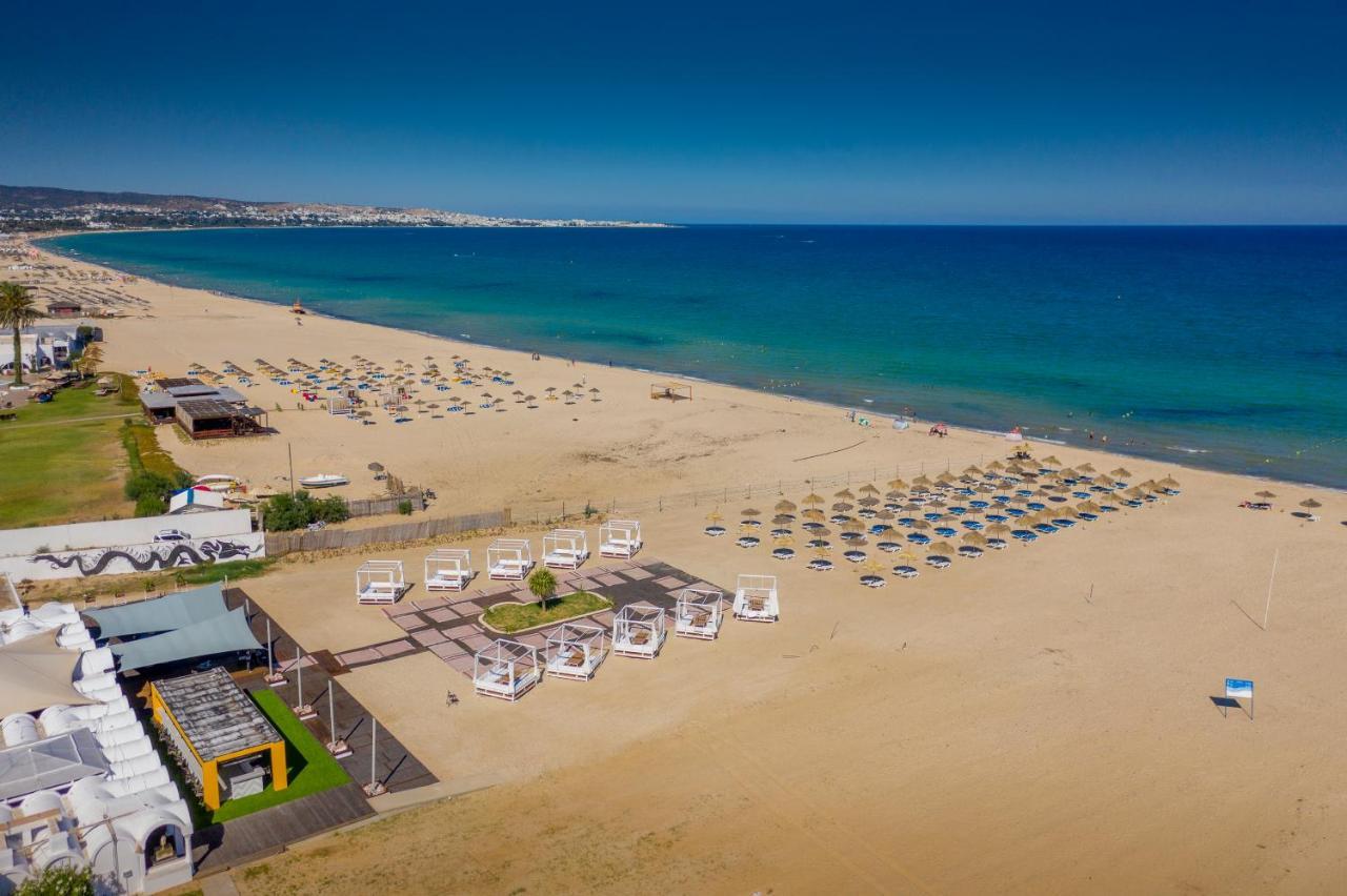 The Mirage Resort & Spa Hammamet Exterior photo Aerial view of the beach