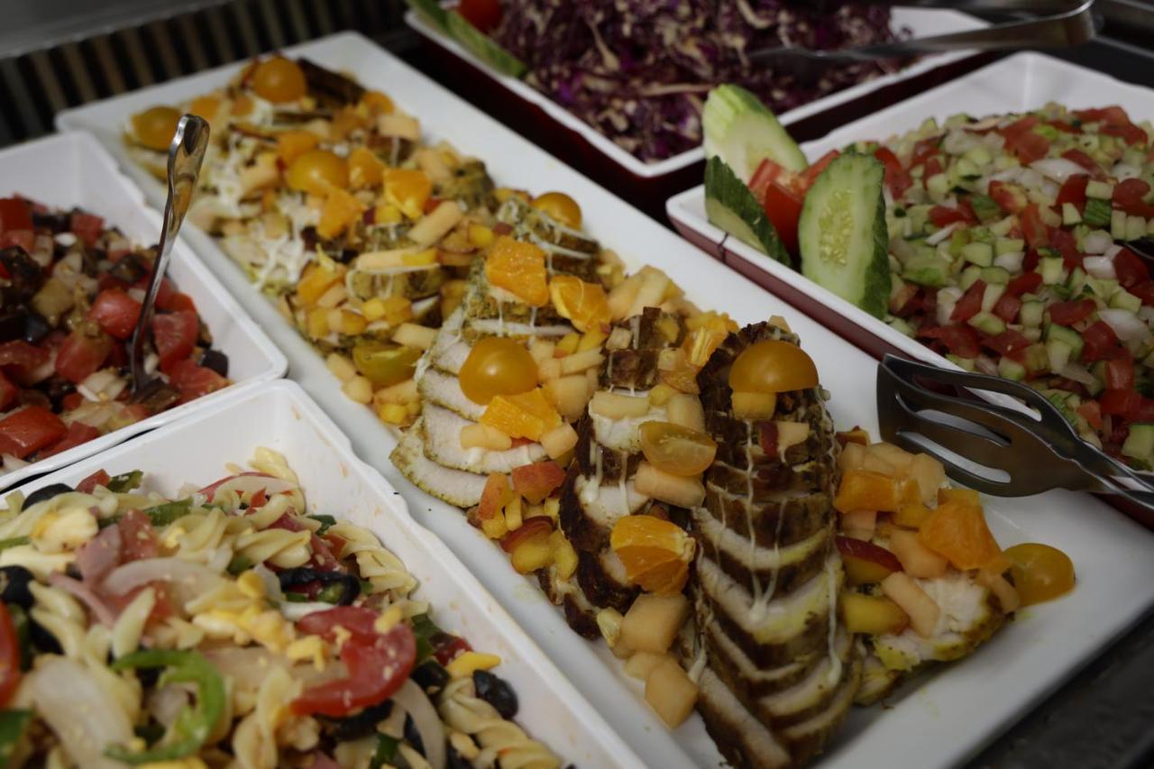 The Mirage Resort & Spa Hammamet Exterior photo A selection of salads